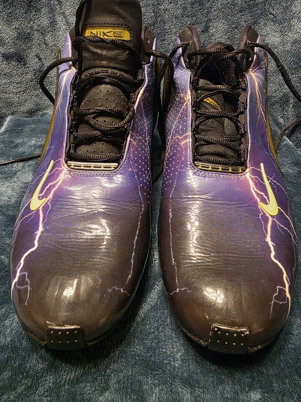 Nike Men’s KD Super Hero Pack Purple Lightning Basketball Shoes